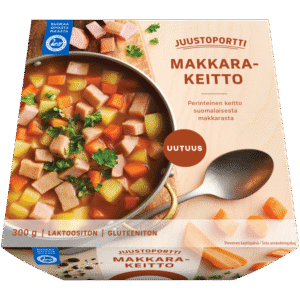 Juustoportti Makkarakeitto 300 g laktoositon gluteeniton