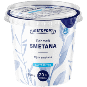 Juustoportti Pehmeä smetana 350 g laktoositon