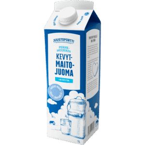 Juustoportti Perhemeijerin kevytmaitojuoma 1 l laktoositon UHT
