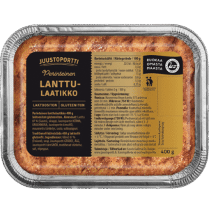 Juustoportti Perinteinen lanttulaatikko 400 g laktoositon gluteeniton