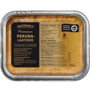 Juustoportti Perinteinen perunalaatikko 350 g laktoositon gluteeniton