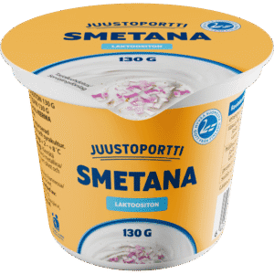 Juustoportti Smetana 130 g laktoositon