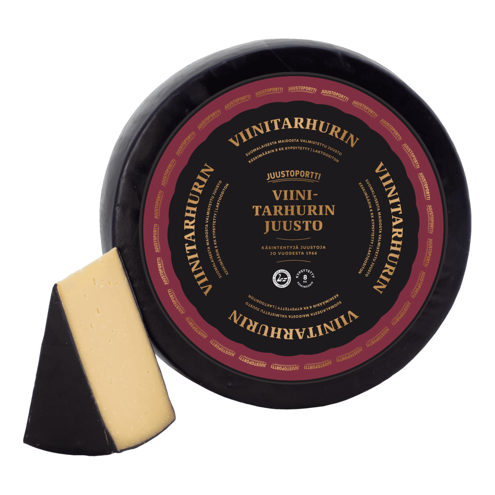 Juustoportti Viinitarhurin juustokiekko noin 5 kg
