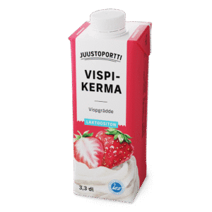 Juustoportti Vispikerma 3,3 dl UHT laktoositon