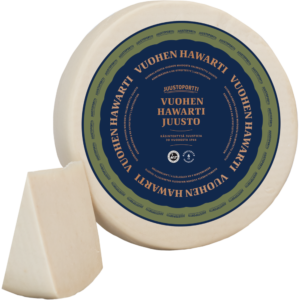 Juustoportti Vuohen hawarti juustokiekko noin 5 kg