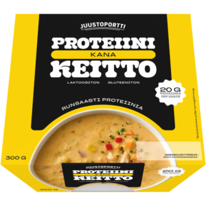 Juustoportti Proteiini-kanakeitto 300 g laktoositon gluteeniton