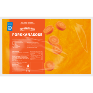 Juustoportti Porkkanasose 1 kg