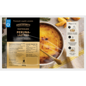 Juustoportti Paistovalmis perunalaatikko 800 g laktoositon gluteeniton