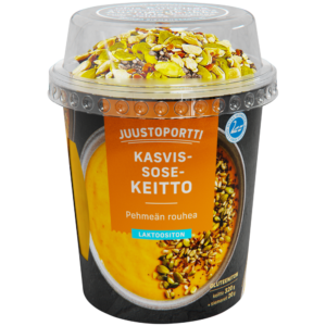 Juustoportti Kasvissosekeitto 340 g laktoositon gluteeniton
