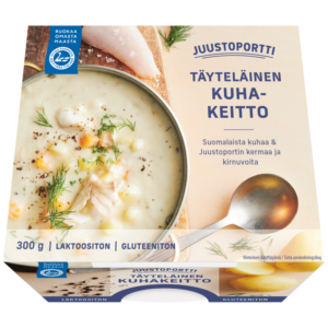Juustoportti Täyteläinen kuhakeitto 300 g laktoositon gluteeniton